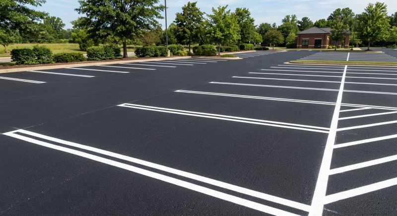 Asphalt Striping in Houston, TX