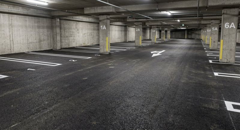 Commercial Asphalt Painting in Savannah, GA