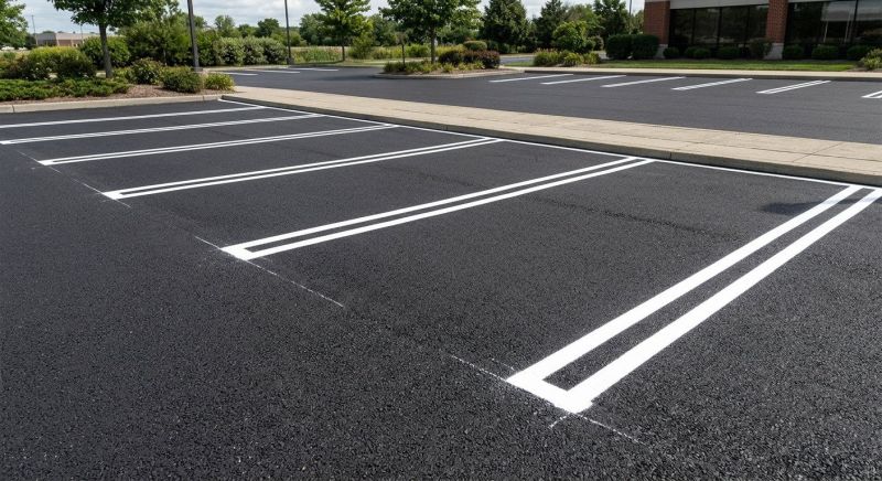 Commercial Asphalt Painting in Acworth, GA