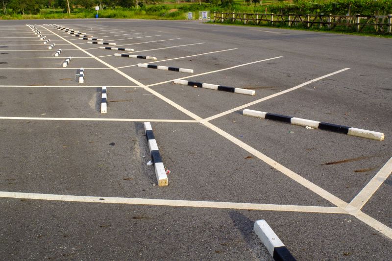 Concrete Parking Lot Striping in Los Angeles, CA