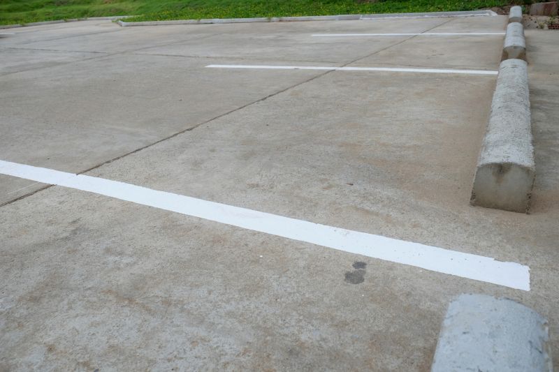 Concrete Parking Lot Striping in Houston, TX