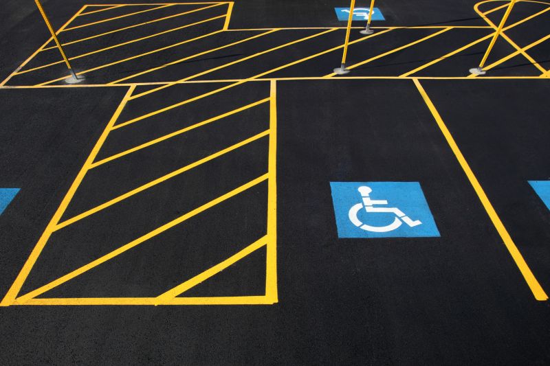 Disability Parking Marking in Katy, TX