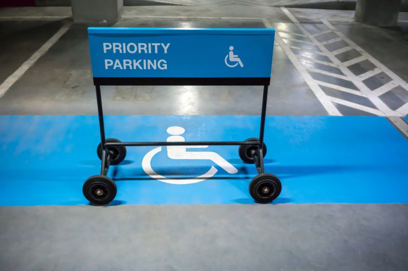 Disability Parking Marking in Houston, TX