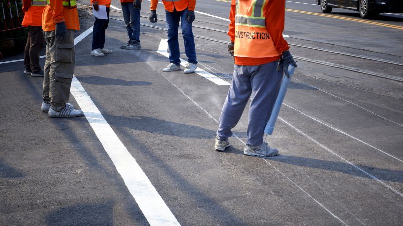 Fire Lane Marking in Palm Springs, CA
