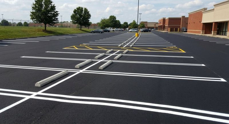 Parking Garage Striping in Palm Springs, CA