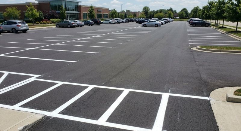 Parking Garage Striping in Los Angeles, CA