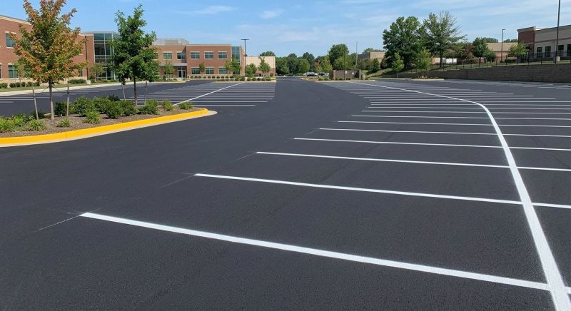 Parking Garage Striping in Canton, GA