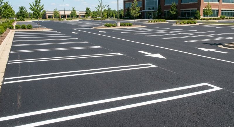 Parking Line Painting in Los Angeles, CA