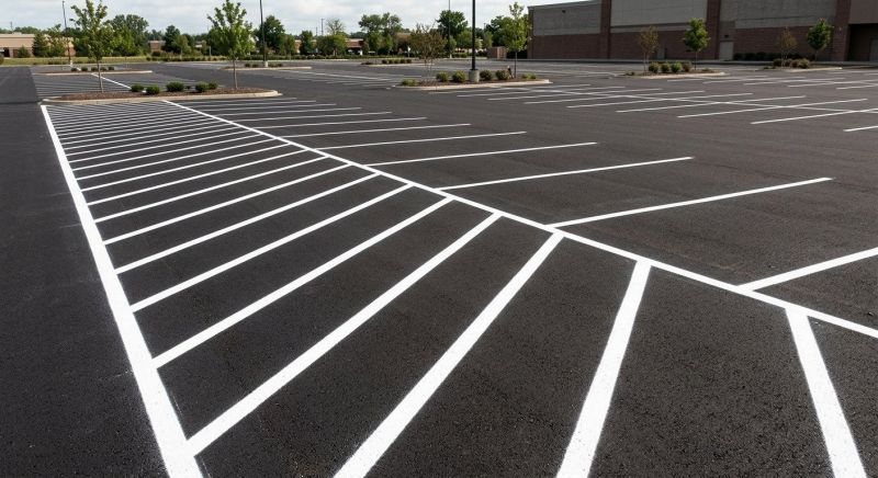 Parking Line Painting in Gwinnett County, GA