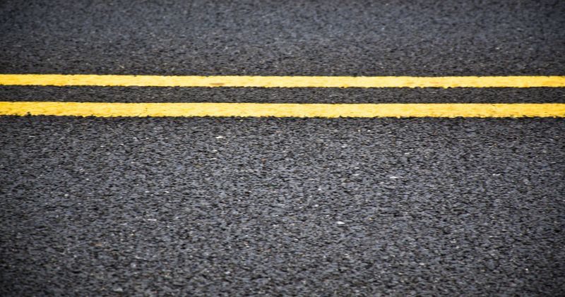 Finished Parking Lot Markings